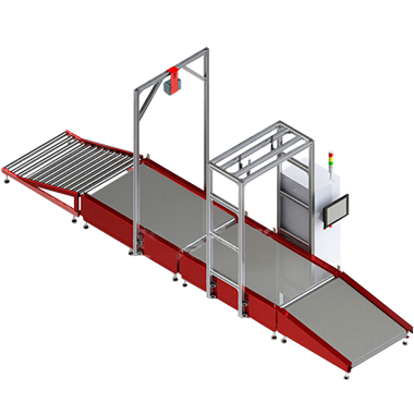 包裹自動(dòng)體積重量測量?jì)x