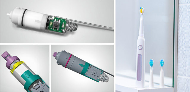 智能電動(dòng)牙刷電機齒輪箱