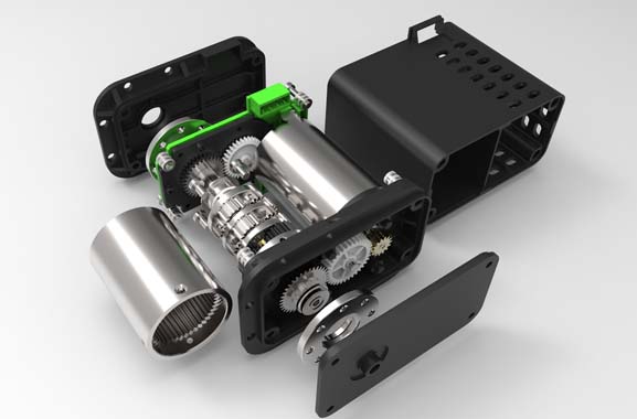 機器人關(guān)節無(wú)刷舵機