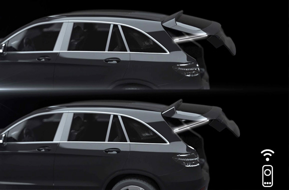 汽車(chē)尾門(mén)推桿驅動(dòng)系統