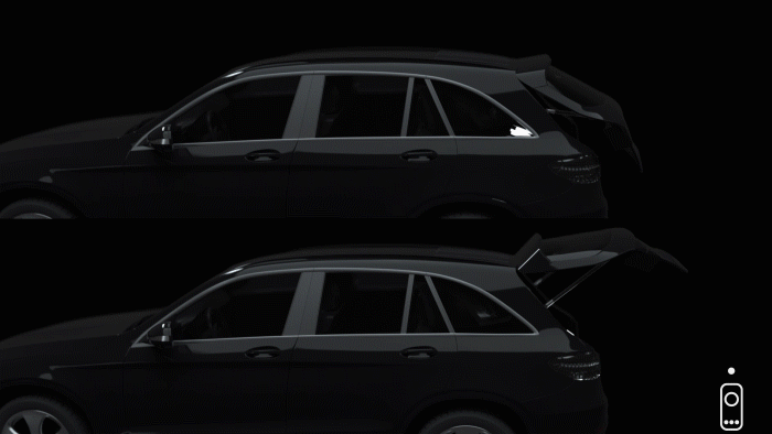 汽車(chē)尾門(mén)電動(dòng)推桿電機