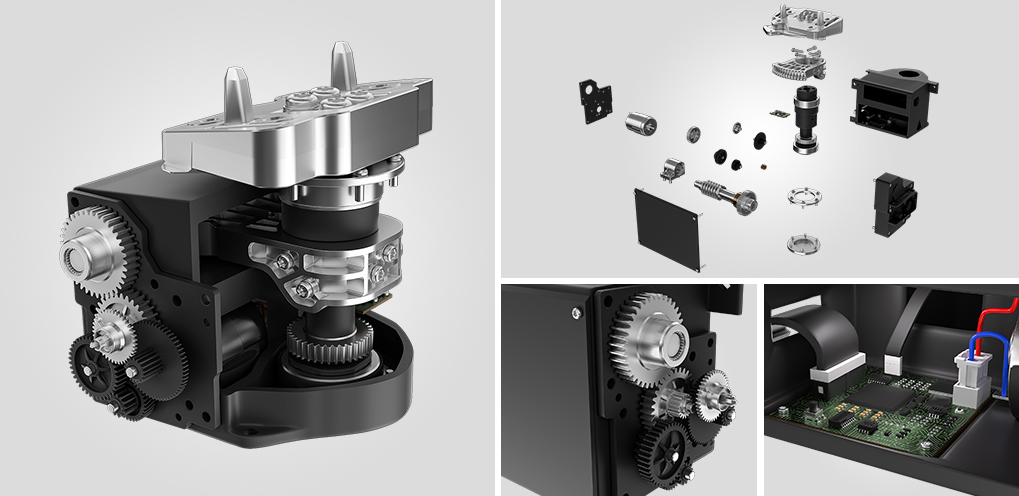 車(chē)載中控屏偏擺驅動(dòng)齒輪箱