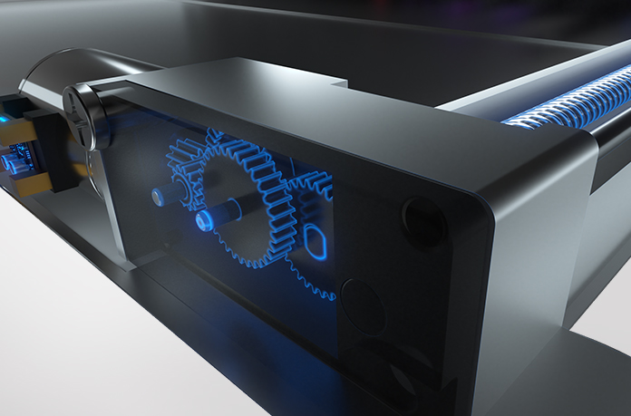 伸縮屏驅動(dòng)系統