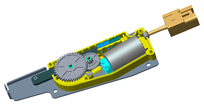 汽車(chē)電動(dòng)尾門(mén)拉鎖盒